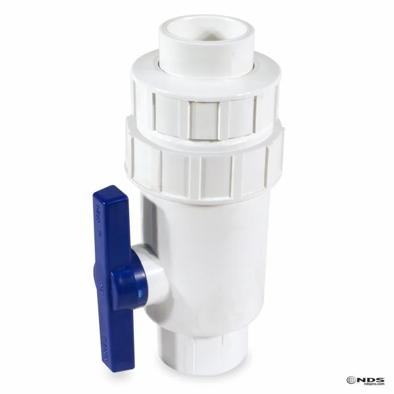 NDS 2200-20 2200 Series 2 in. Plastic Union x Socket Weld Check Valve