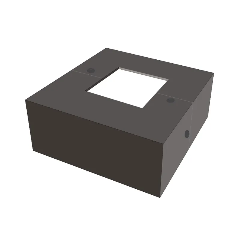 Rab Design Lighting BC4 RAB BC4 BASE COVER 4 SQUARE STEEL