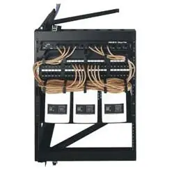 Middle Atlantic SFR-12-24 Swing Frame Rack 12U 24 Inches Depth Wall-Mount