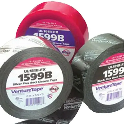 3M 1599BQ Venture Tape Polypropylene Film Flexible Duct Closure Tape 3 inch x 120 yd
