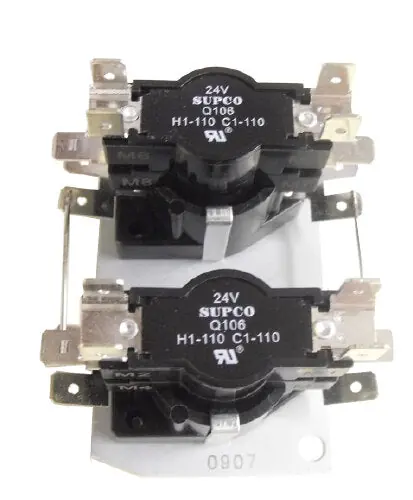 Sealed Unit Parts Q106 Sequencer 24 VAC 1 - 110 Second On/Off Double Stack