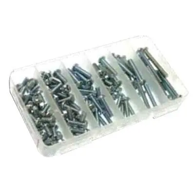 Metallics RMK1032 Zinc Plated Machine Screw Kit #10