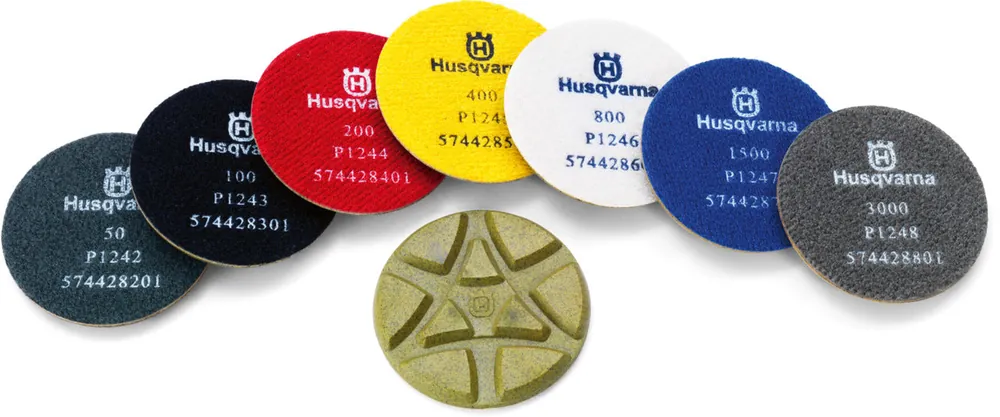 Husqvarna 574428601 3 800GR UF 1200 Polishing Pad