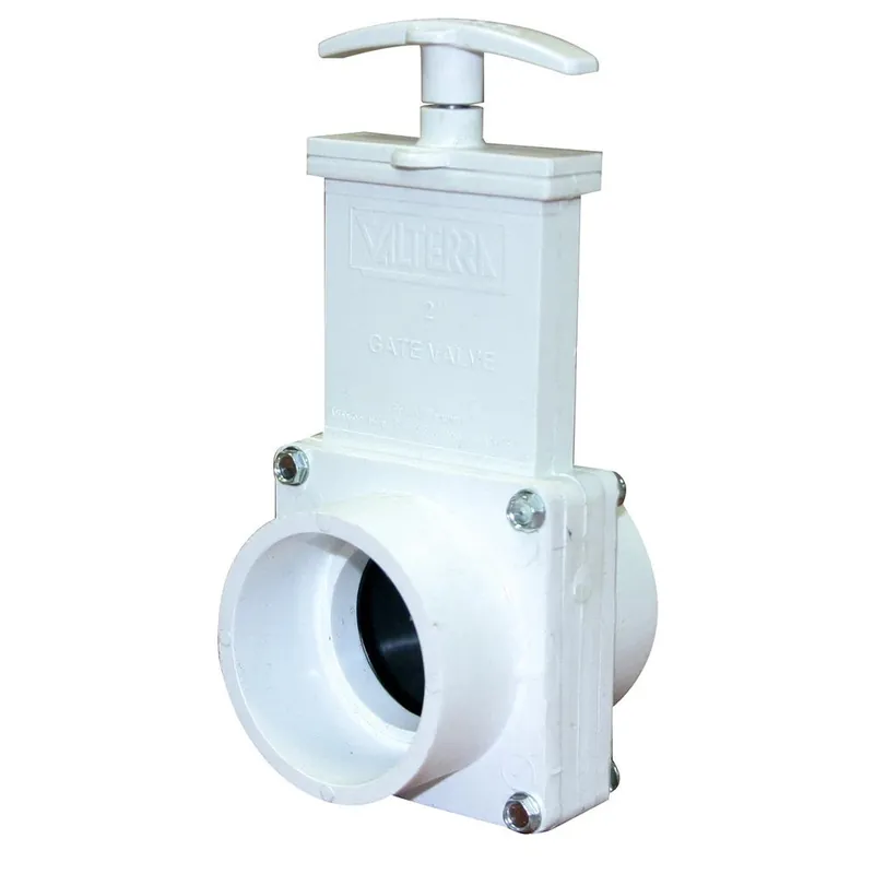 VALTERRA 6201X PVC Gate Valve 2-Inch Slip x Slip