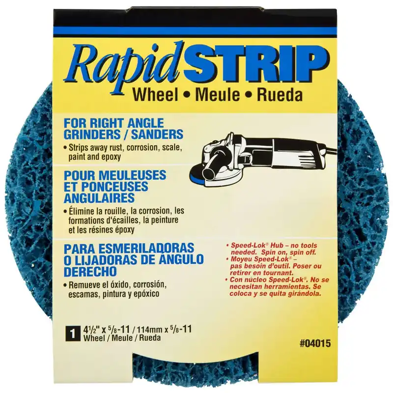 Norton 07660704015 Rapid Strip Non-Woven Grinding Wheel Extra Coarse