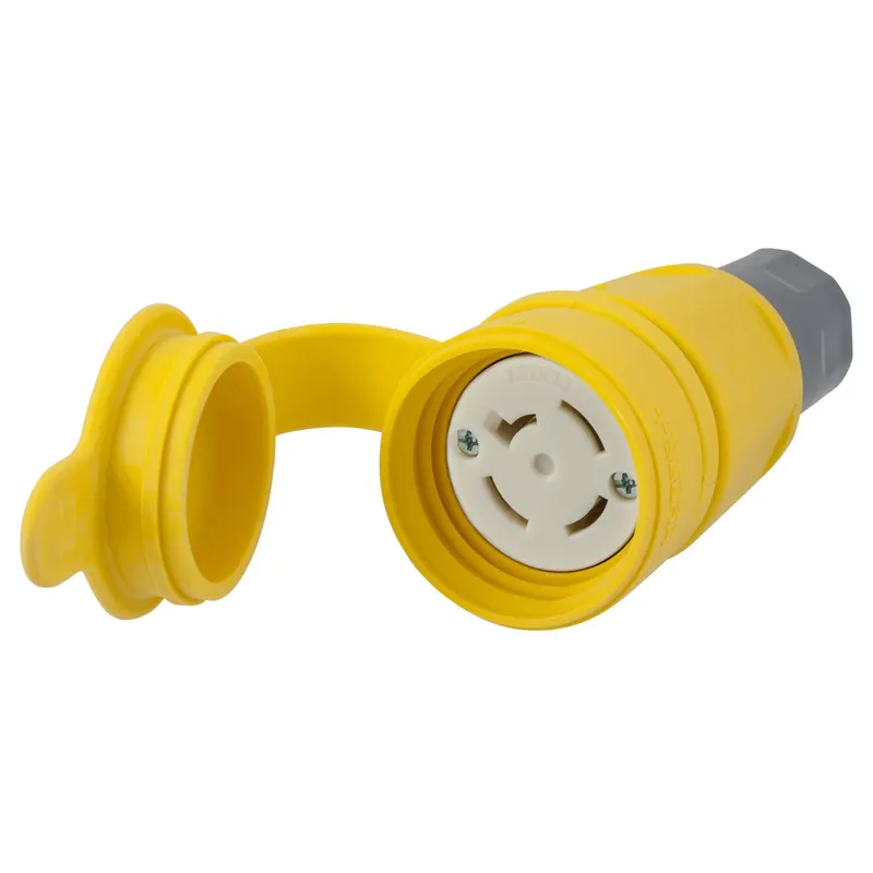 Wiring Device-Kellems HBL27W09 Twist-Lock 3-Phase Female Non-Grounding Watertight Connector 120/208 VAC