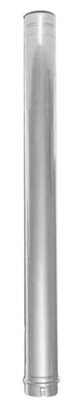 Noritz VP4-24STR 4 x 24 Stainless Steel Single Wall Straight Rigid Vent Pipe