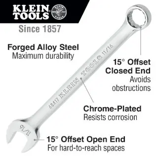 Klein 68411 Combination Wrench 5/16-Inch