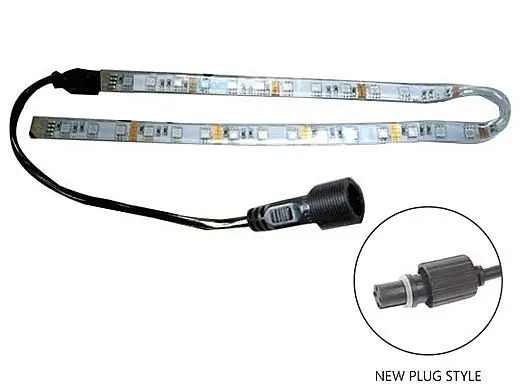 Custom Molded Products 25677-230-950 24 LED Waterfall Light Strip with Connector