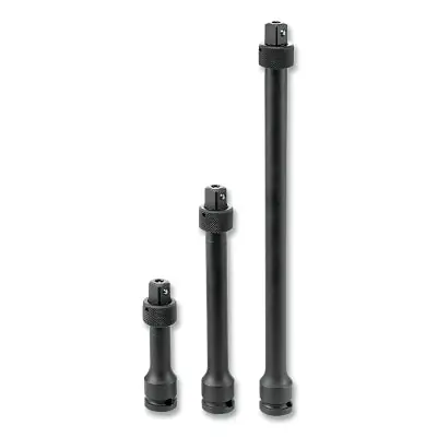 Grey Pneumatic 2203QL Impact Extension Set 1/2 in Drive 3 in 7 in 12 in