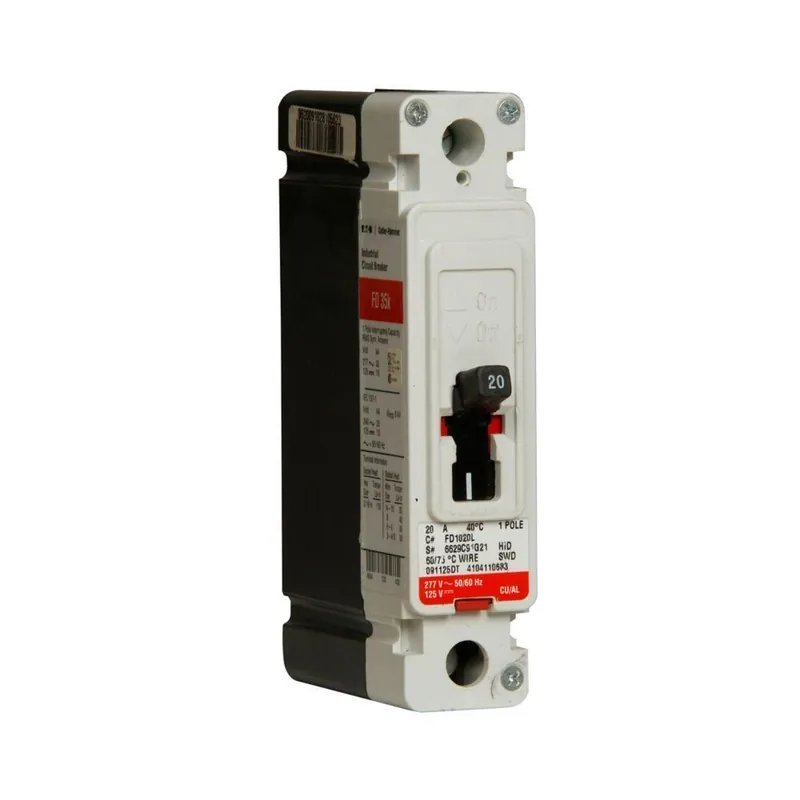 EATON FD1045L C Series Type FD Molded Case Circuit Breaker 347 VAC/125 VDC 45 A