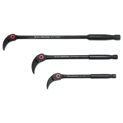 Gearwrench 82301D 3 Piece Pry Bar Set 8 in 10 in 16 in
