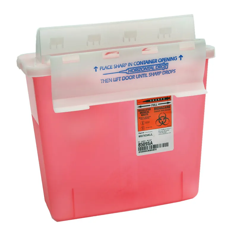 Certified Safety R506250 Kendal 5 Quart Sharps Container
