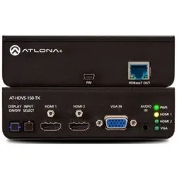 Atlona AT-HDVS-150-TX Three-Input Switcher for HDMI and VGA with HDBaseT Output