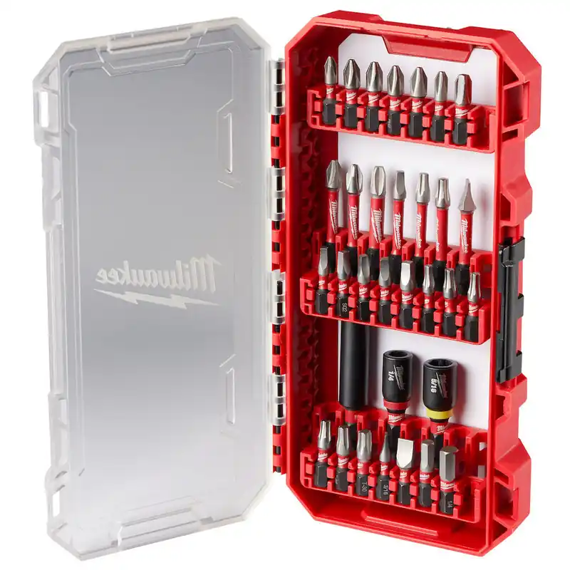 Milwaukee MIL-48-32-4004 SHOCKWAVE Impact Duty Driver Bit Set - 32 Piece