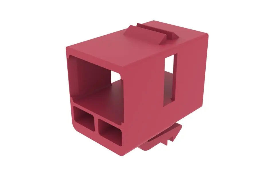 COMMSCOPE ENTERPRISE SOLUTIONS 2111408-7 SL Series Fiber Optic Housing, LC, Red