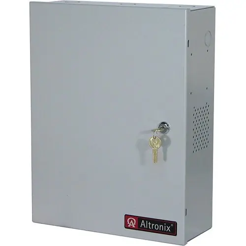 Altronix AL201ULX Power Supply Charger, 12VDC 1.75A, 24VAC, BC100 Enclosure