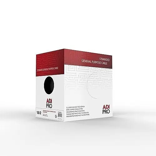 ADI PRO RT-8003101 18/2 Stranded General Purpose Cable, CL2, 1000' Replacement MPN