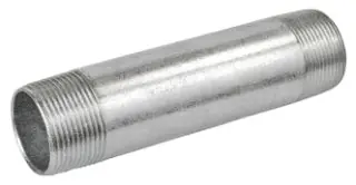 Garvin Industries RN150400 4 Long 1-1/2 Galvanized Rigid Conduit Pipe Nipple (OBS)