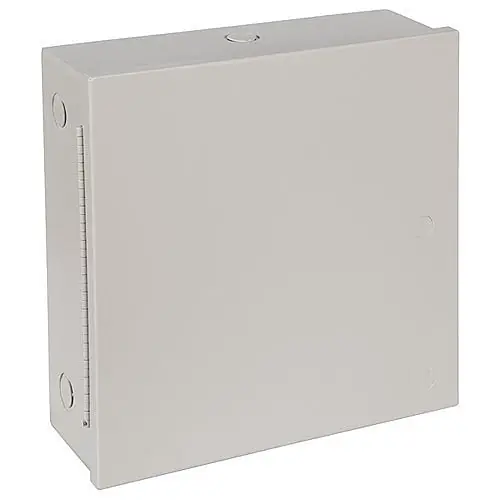 Safety Technology International STI-EM121204 Metal Protective Cabinet 12 inches x 12 inches x 4 inches Replacement STI-EM121204