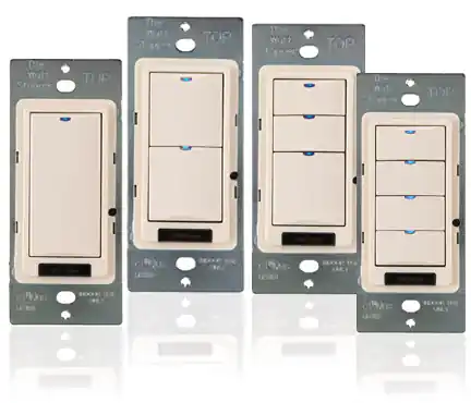 WattStopper LMSW-101-W SWITCH WALL DGTL 24VDC 5MA ON/OFF WHITE