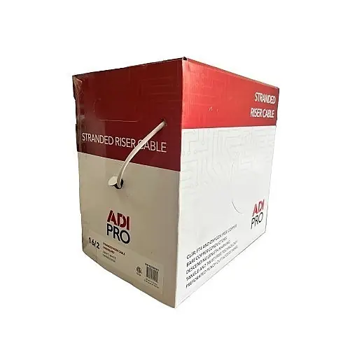 ADI PRO RN-82SR501 16/2 Stranded Riser CL3R Unshielded Cable 500' Express Box