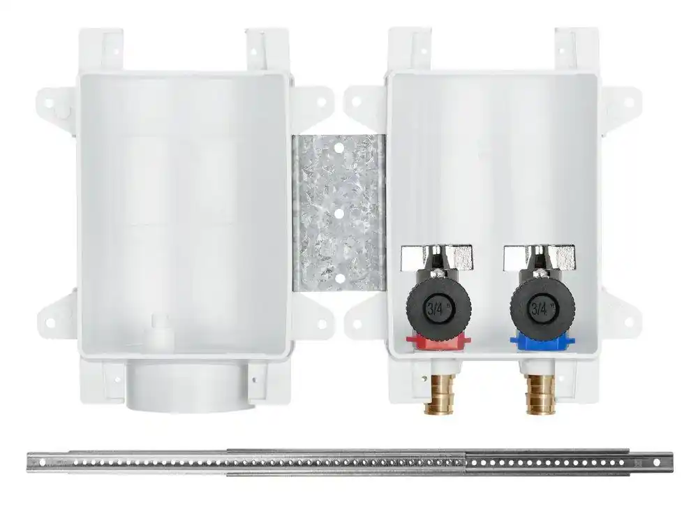 Sioux Chief 696-G2303WR Ox Box 4 in x 5-1/2 in x 3-1/2 in Washing Machine F1960 PEX Supply Box