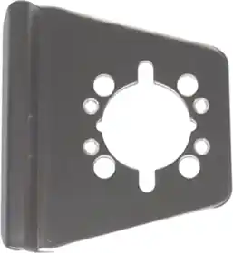 Trimco 1082-6630 Cylindrical Lock Guard Non-Handed 5-3/8 Width x 6 Height 2-3/4 Backset