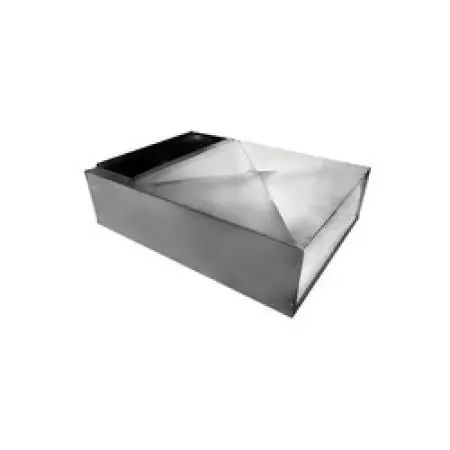 SOUTHWARK METAL SB38 Return Air Support Box 10 x 25 Inch Steel
