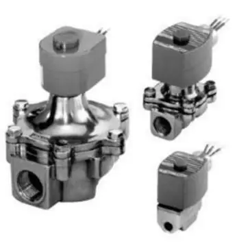 ASCO 8040H008-24 Solenoid Valve 8040 2-Way Aluminum 3/8 Inch NPT Normally Closed 24 Alternating Current NBR