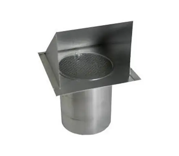 CLIFCO SHEET METAL MFG FAI8 8 Galv Fresh Air Intake w/screen