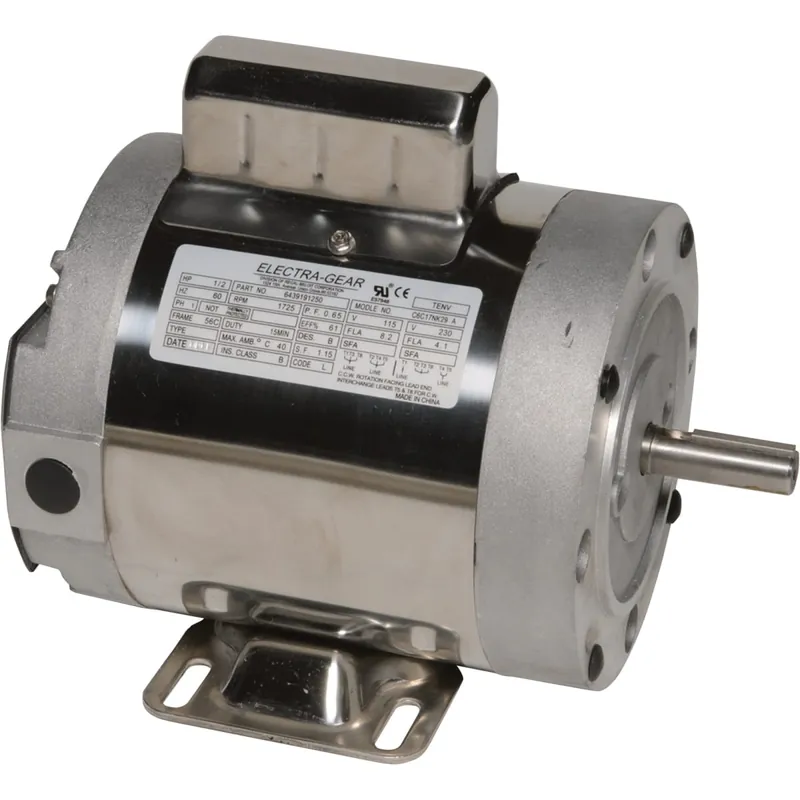 LEESON 6439191261 AC Motor 0.75 hp 56C Frame 6439191261