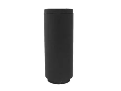 Metal-Fab 6DWB12 Double Wall Black Stove Pipe 6 inches x 12 inches