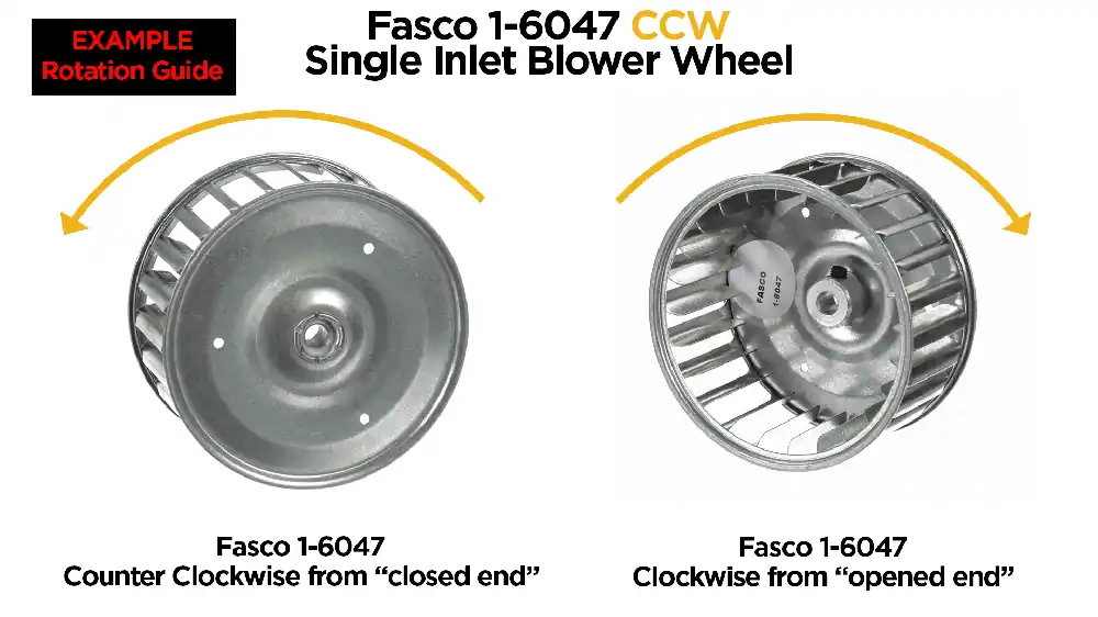 LAU 028957-56 Single Inlet Blower Wheel