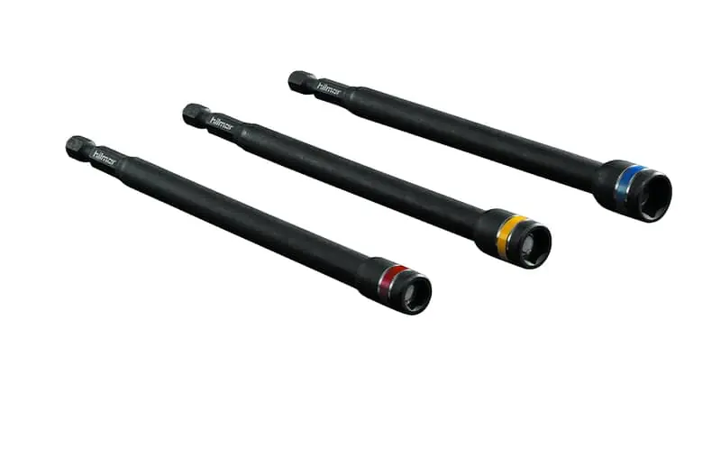 Hilmor Tools 1937875 Long Magnetic Nut Driver 3pk