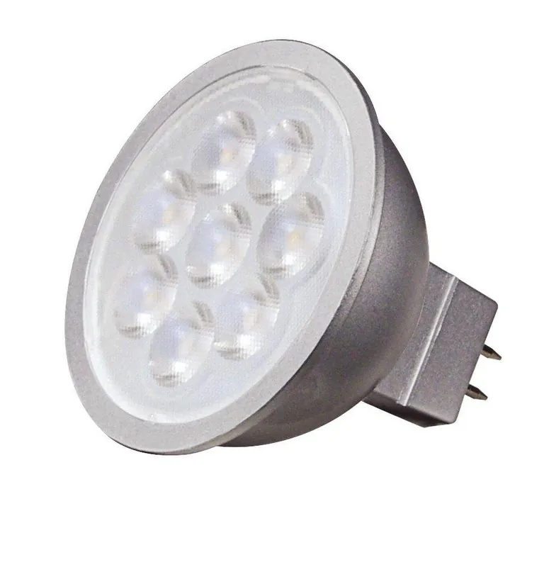 SATCO S9498 6.5W MR16 LED Bulb GU5.3 Base 4000 Kelvin 40 Degree Dimmable 12V