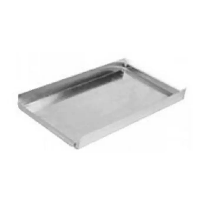 Gray Metal South 18X10-187SETSD 10 in. x 18 in. Galvanized Rectangular Slide and Drive Set In Cap
