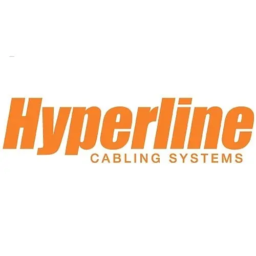 Hyperline KJNE-8P8C-C5E-90-BK CAT5(e) Keystone Jack RJ45, 110 IDC, Black