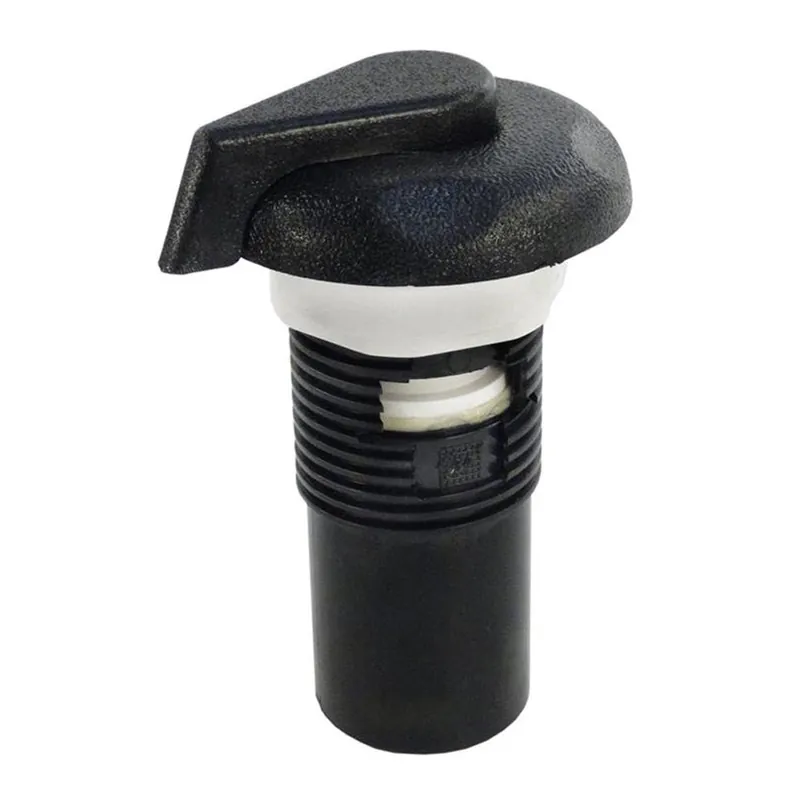 Waterway Plastics 660-3581B Top Access FAS 5 Scallop Style Air Control - Black