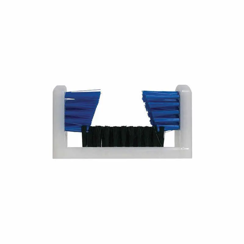 Magnolia Brush SB-1000 Boot and Shoe Brush - Black/Blue Polypropylene Bristle