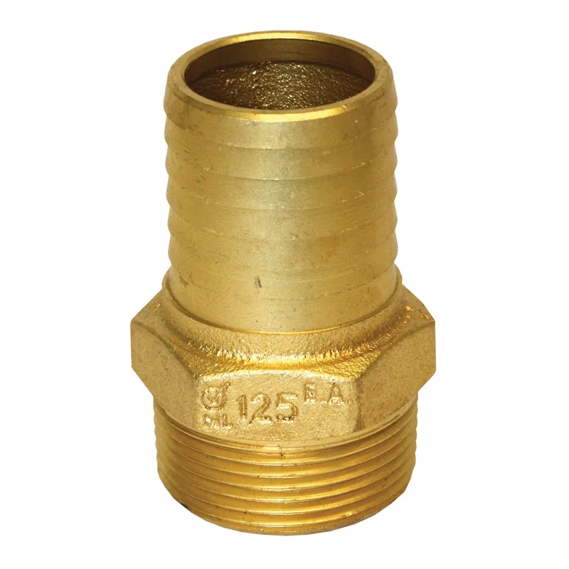 Merrill IBMANL125 No Lead Male Adapter, 1-1/4 in, Insert x MIP
