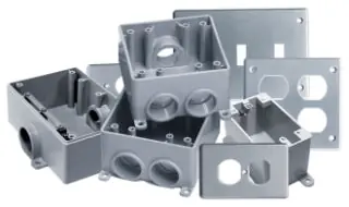 Multi Fittings Corp 278082 PVC FSE 2G Box