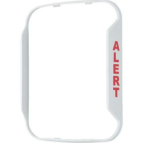 System Sensor BZSPW-AL Bezel Panel Speaker Strobe Bezel Kit, ALERT Marking, White