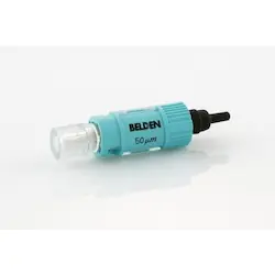 Belden AX105212-S1 ST Connector, FX Brilliance Universal, Multimode OM3/OM4 50 µm, Includes 900 µm Boot, Single Connector