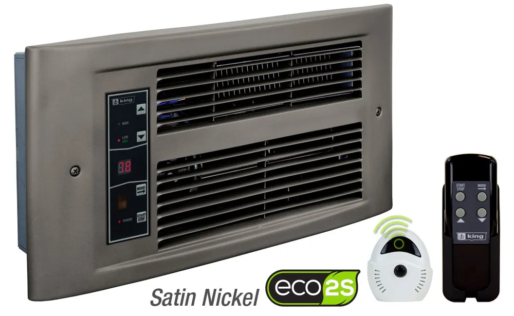 King PX2017-ECO-SN-R PX Eco 208V 1750W Satin Nickel Color Packaging