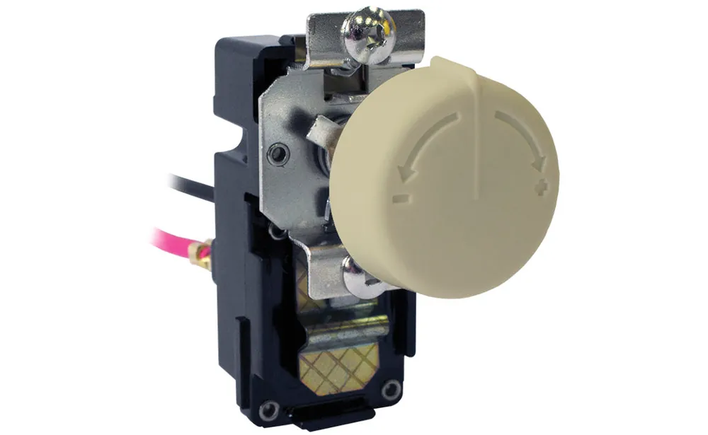 King Electric TKIT-2A Replacement Thermostat Double Pole Almond