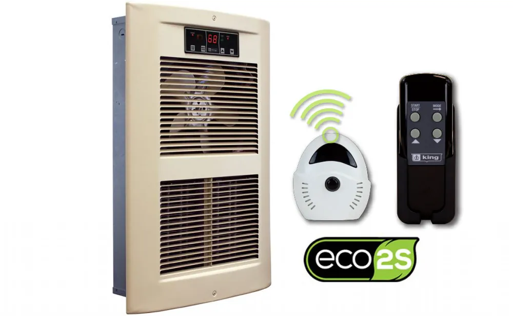 King Electric LPW2445-ECO-AD-R Wall Heater 240V 4500W Almondine