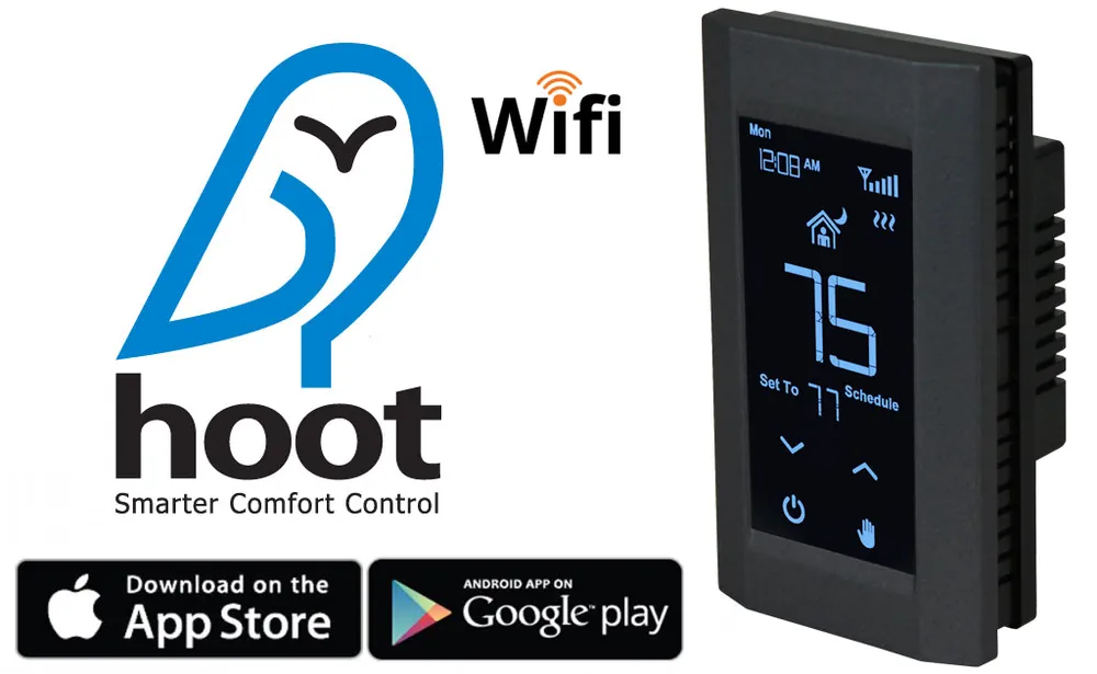 King Electric K901-B Thermostat Hoot WIFI 240V