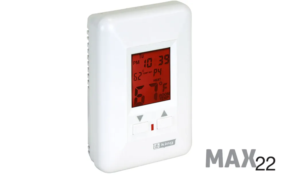King Electric ESP230-R Thermostat Electronic Programmable 208/240V 22A