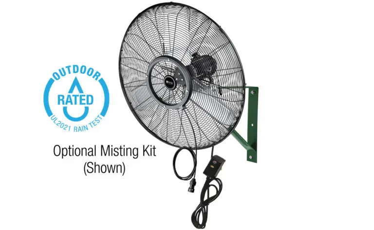 King Electric WFO-30 Commercial Wall Mount Oscillating Air Circulator